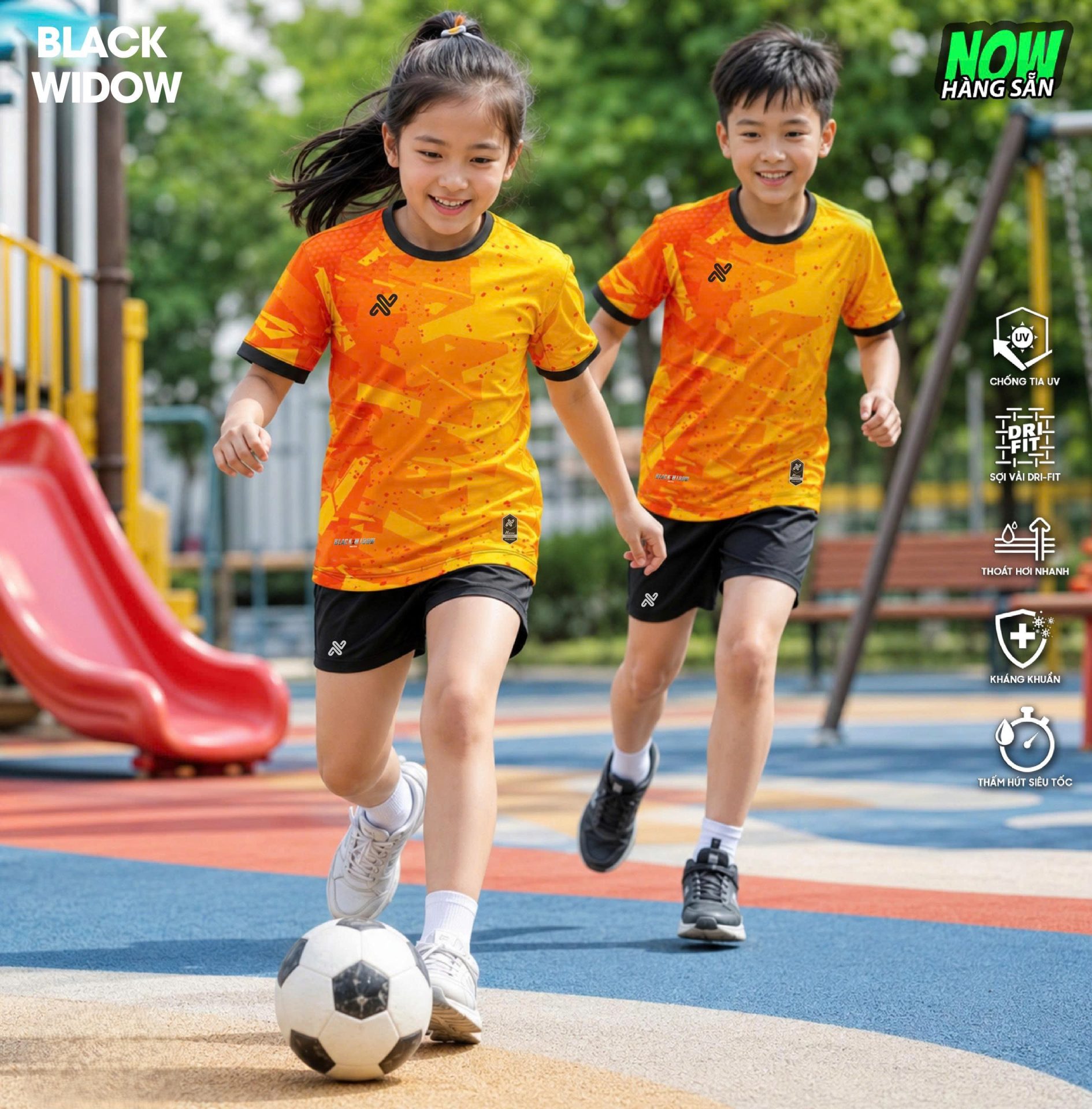 đồng phục bóng đá trẻ em