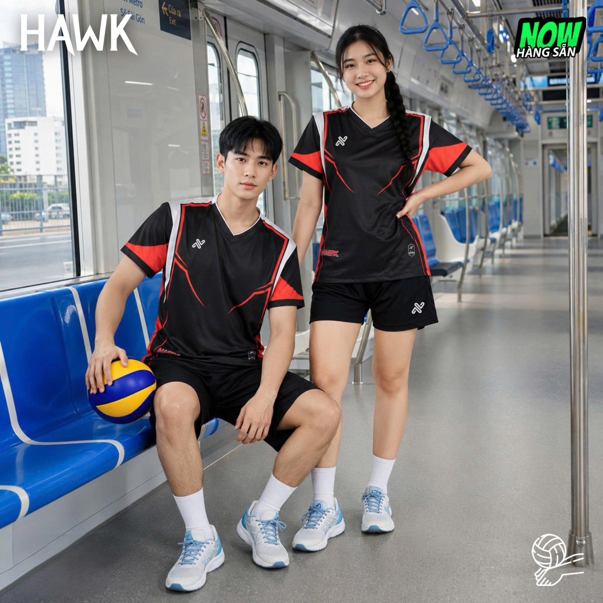 đồng phục bóng chuyền